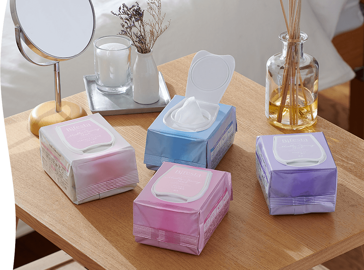 Bifesta makeup remover wipes