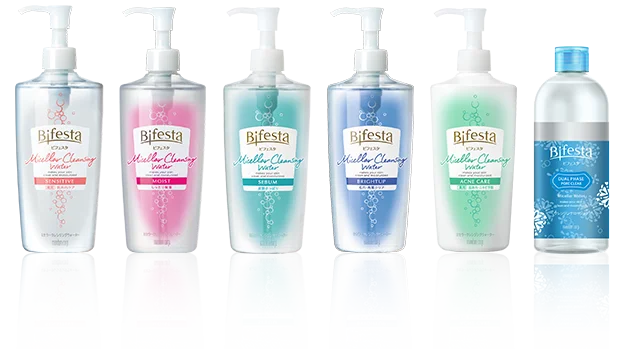 Micellar cleansing water range