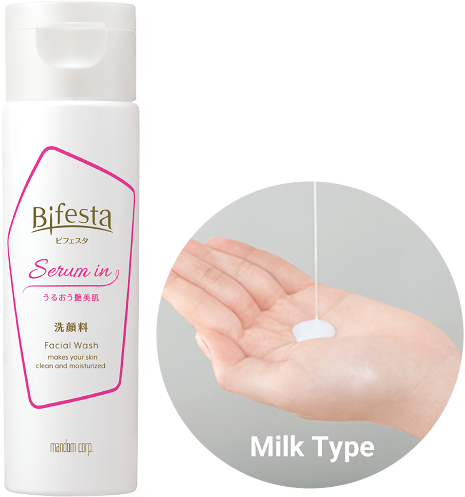 Facial Wash Serum In